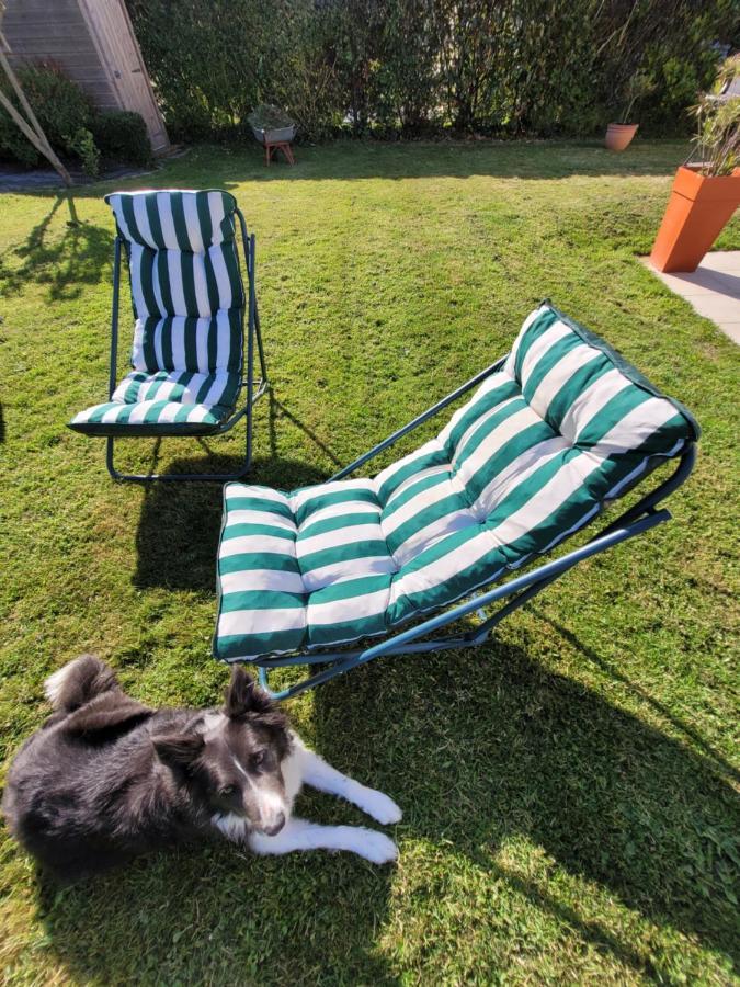 Sweet Omaha Belle Maison Recente Lumineuse Et Cosy Bien Equipee Jardin Clos 15 Mn A Pied Plage Omaha Beach Et Proche De Bayeux & Port En Bessin Saint-Laurent-sur-Mer Exteriör bild
