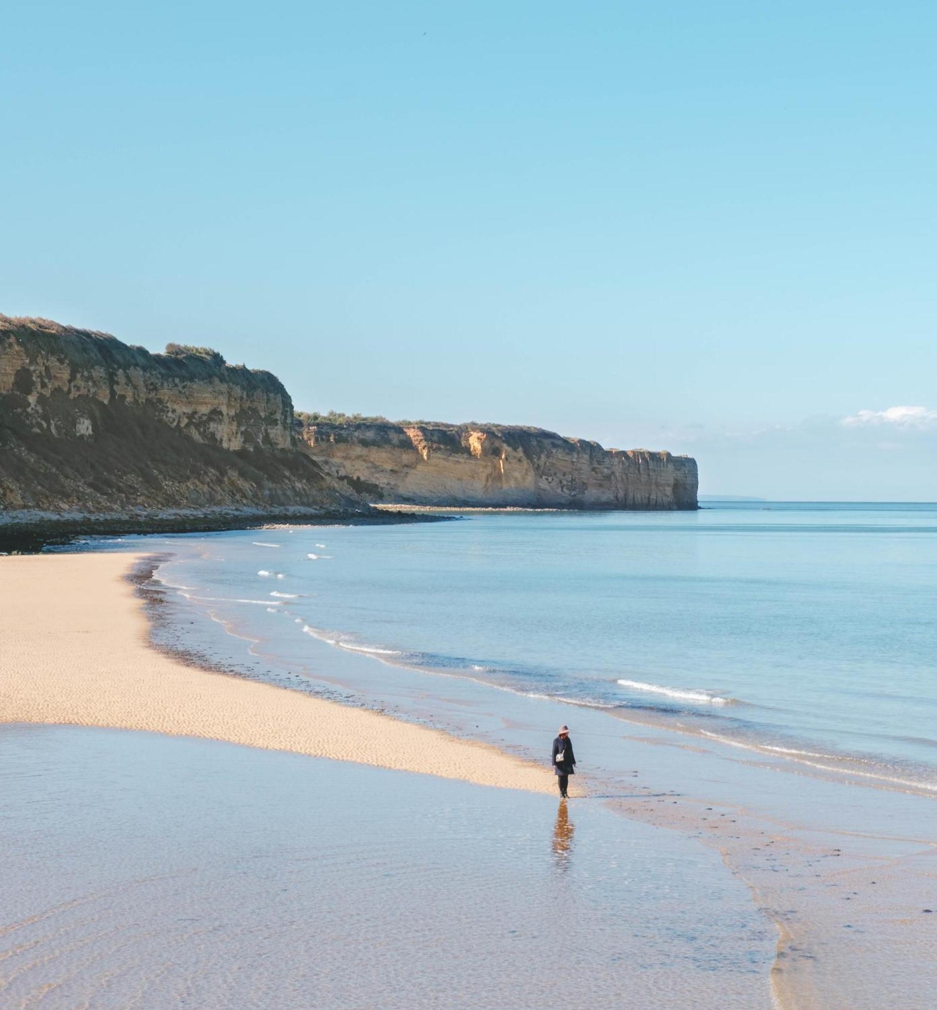 Sweet Omaha Belle Maison Recente Lumineuse Et Cosy Bien Equipee Jardin Clos 15 Mn A Pied Plage Omaha Beach Et Proche De Bayeux & Port En Bessin Saint-Laurent-sur-Mer Exteriör bild