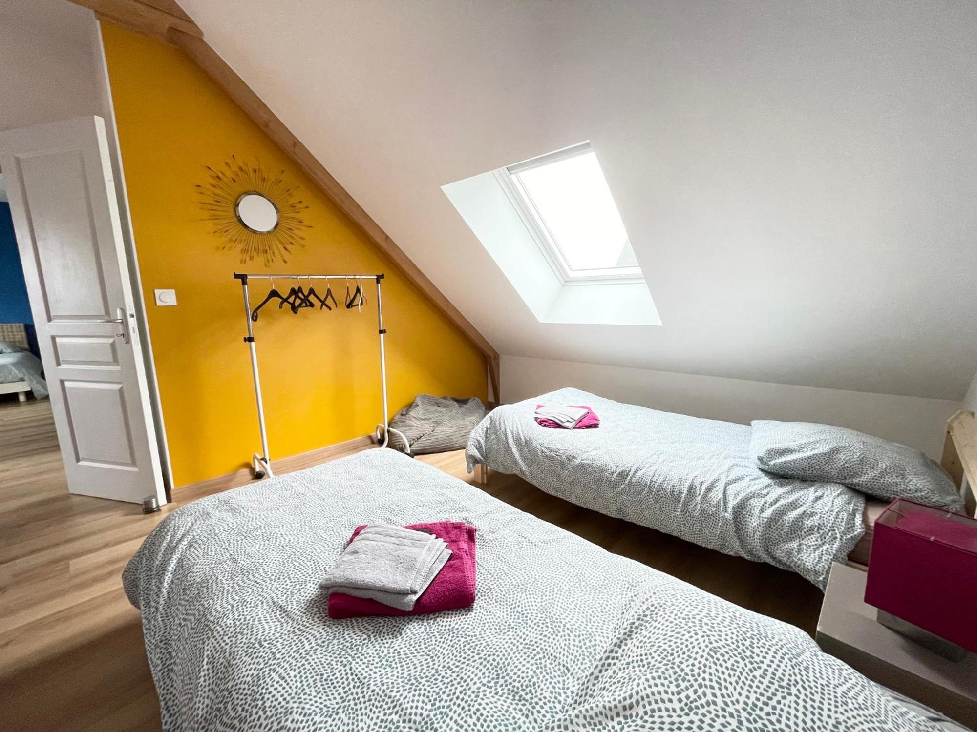 Sweet Omaha Belle Maison Recente Lumineuse Et Cosy Bien Equipee Jardin Clos 15 Mn A Pied Plage Omaha Beach Et Proche De Bayeux & Port En Bessin Saint-Laurent-sur-Mer Exteriör bild