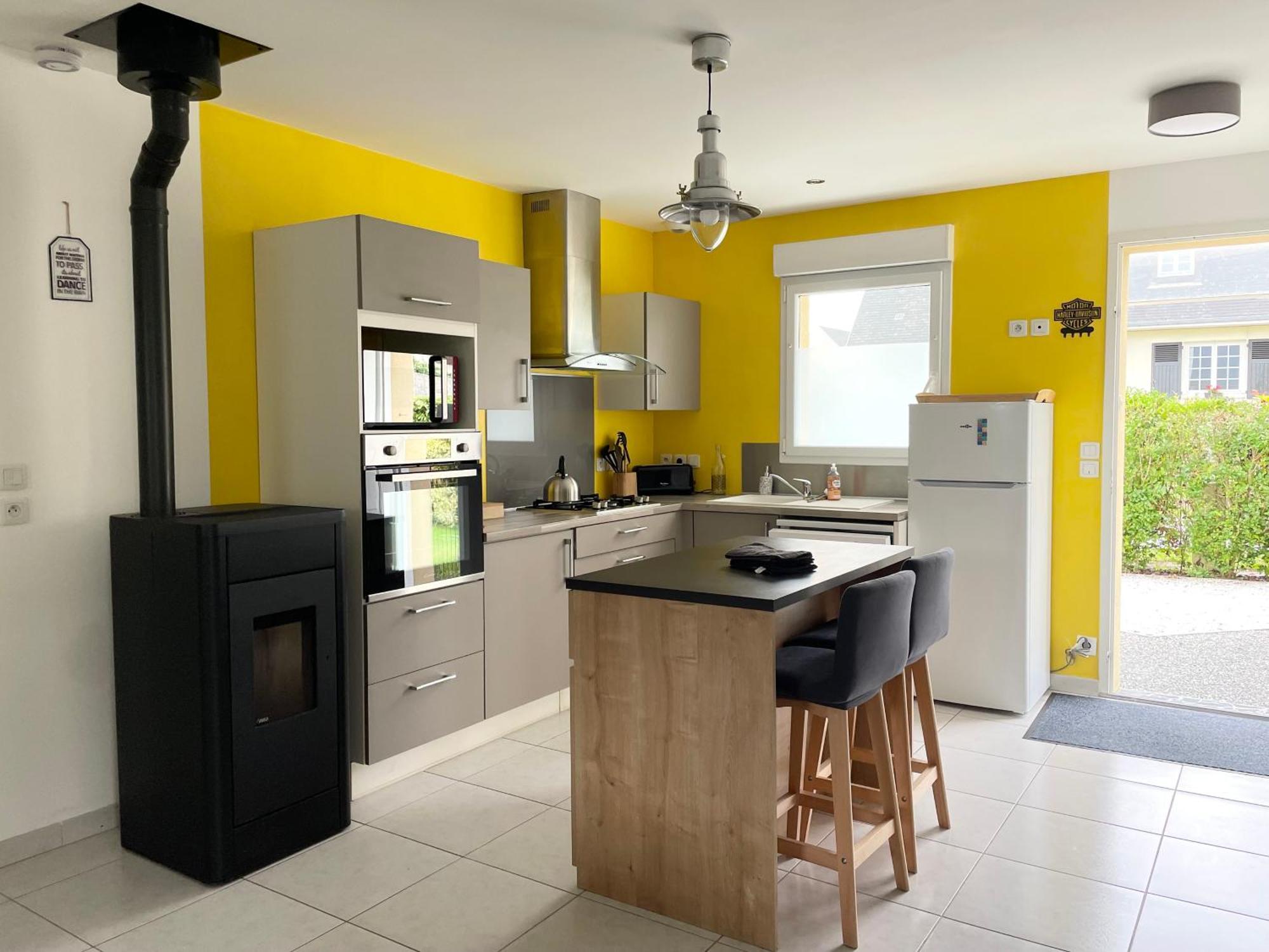 Sweet Omaha Belle Maison Recente Lumineuse Et Cosy Bien Equipee Jardin Clos 15 Mn A Pied Plage Omaha Beach Et Proche De Bayeux & Port En Bessin Saint-Laurent-sur-Mer Exteriör bild