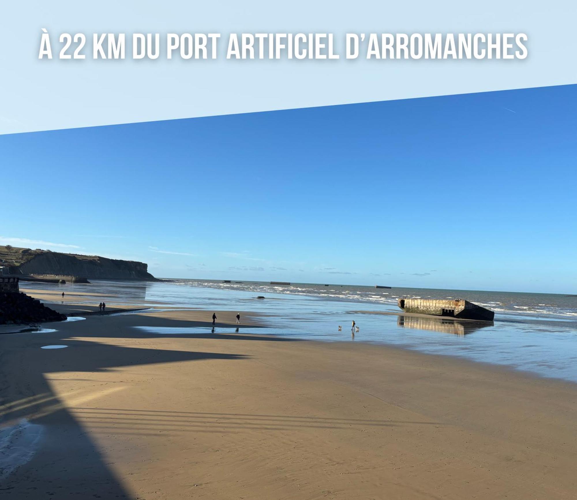 Sweet Omaha Belle Maison Recente Lumineuse Et Cosy Bien Equipee Jardin Clos 15 Mn A Pied Plage Omaha Beach Et Proche De Bayeux & Port En Bessin Saint-Laurent-sur-Mer Exteriör bild