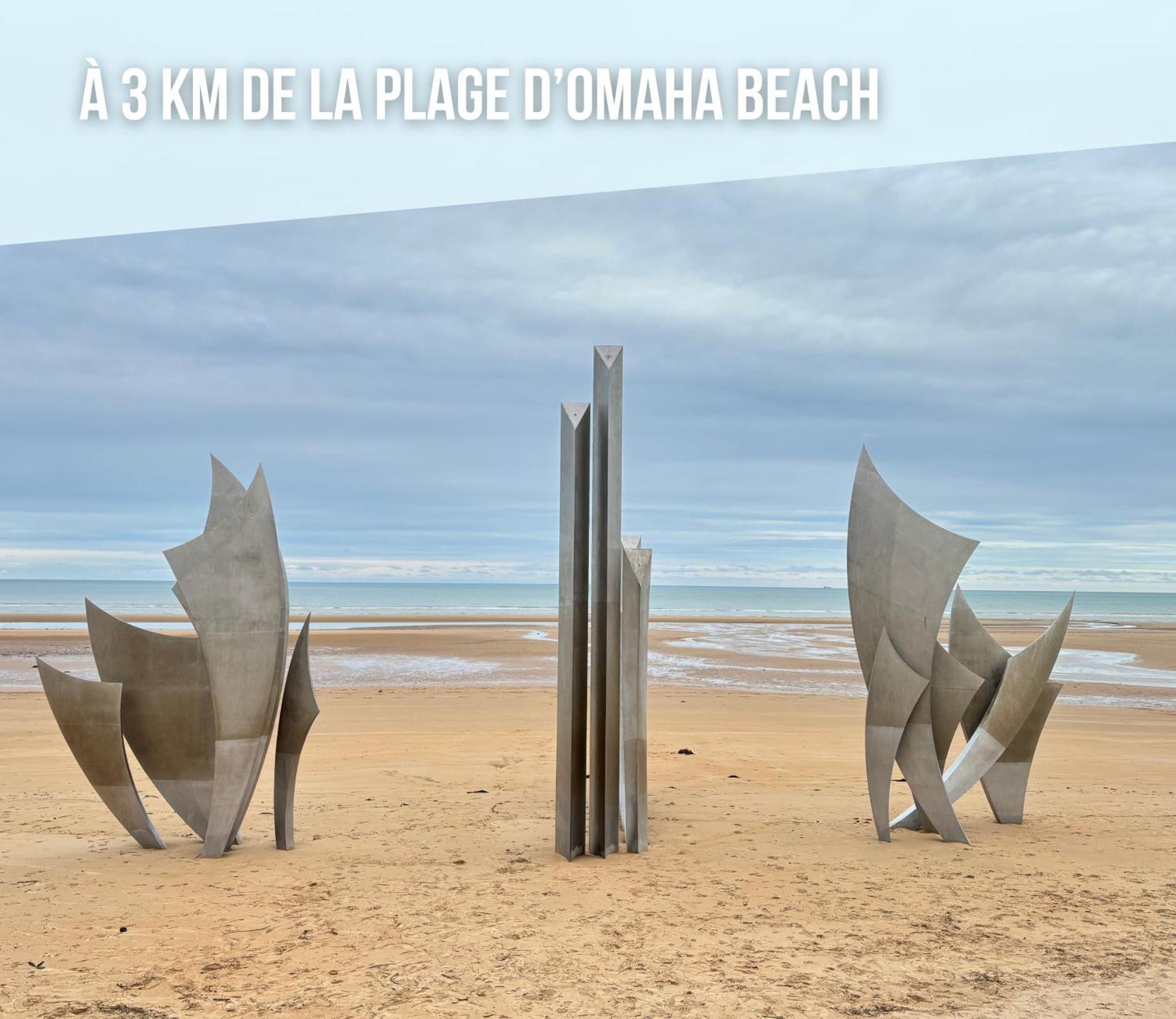 Sweet Omaha Belle Maison Recente Lumineuse Et Cosy Bien Equipee Jardin Clos 15 Mn A Pied Plage Omaha Beach Et Proche De Bayeux & Port En Bessin Saint-Laurent-sur-Mer Exteriör bild